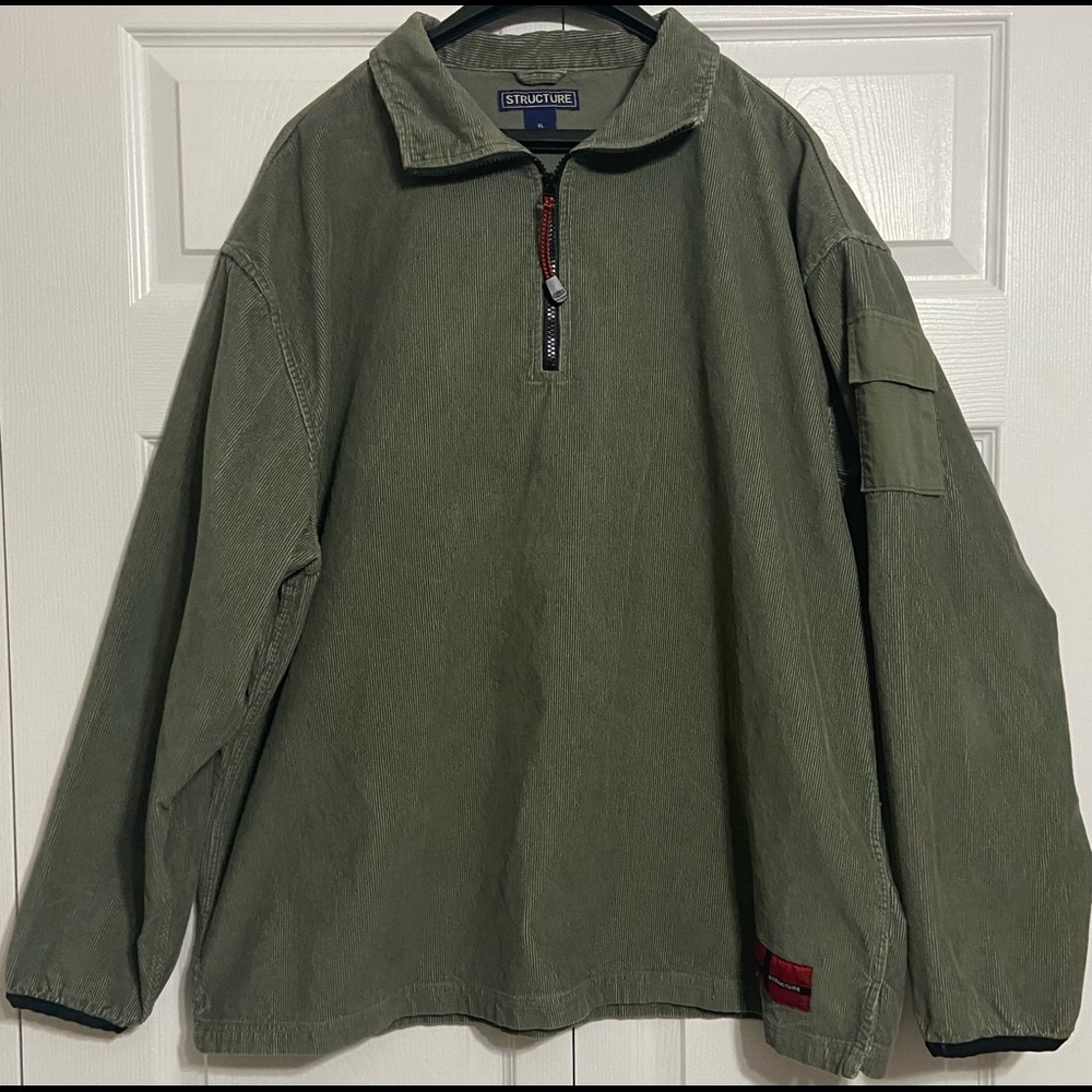 Structure Corduroy Pullover